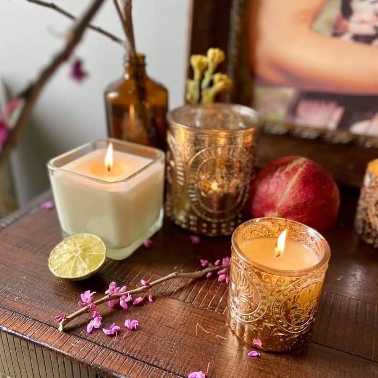 Petite Champagne Series | 2-in-1 Soy Lotion Candles: Champagne Reserve (Gold)