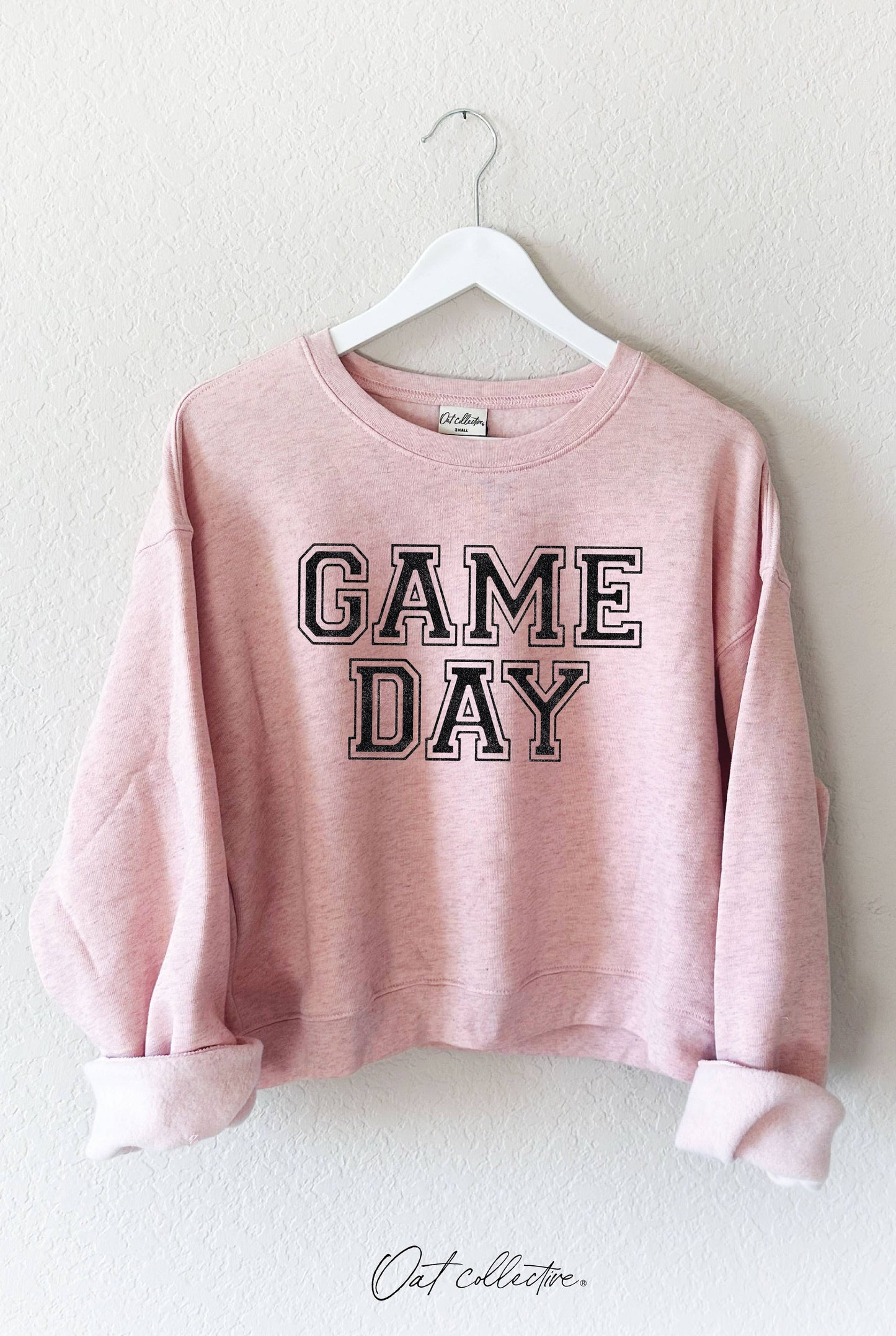GAME DAY Mid Graphic Sweatshirt : HEATHER MIDNIGHT / S