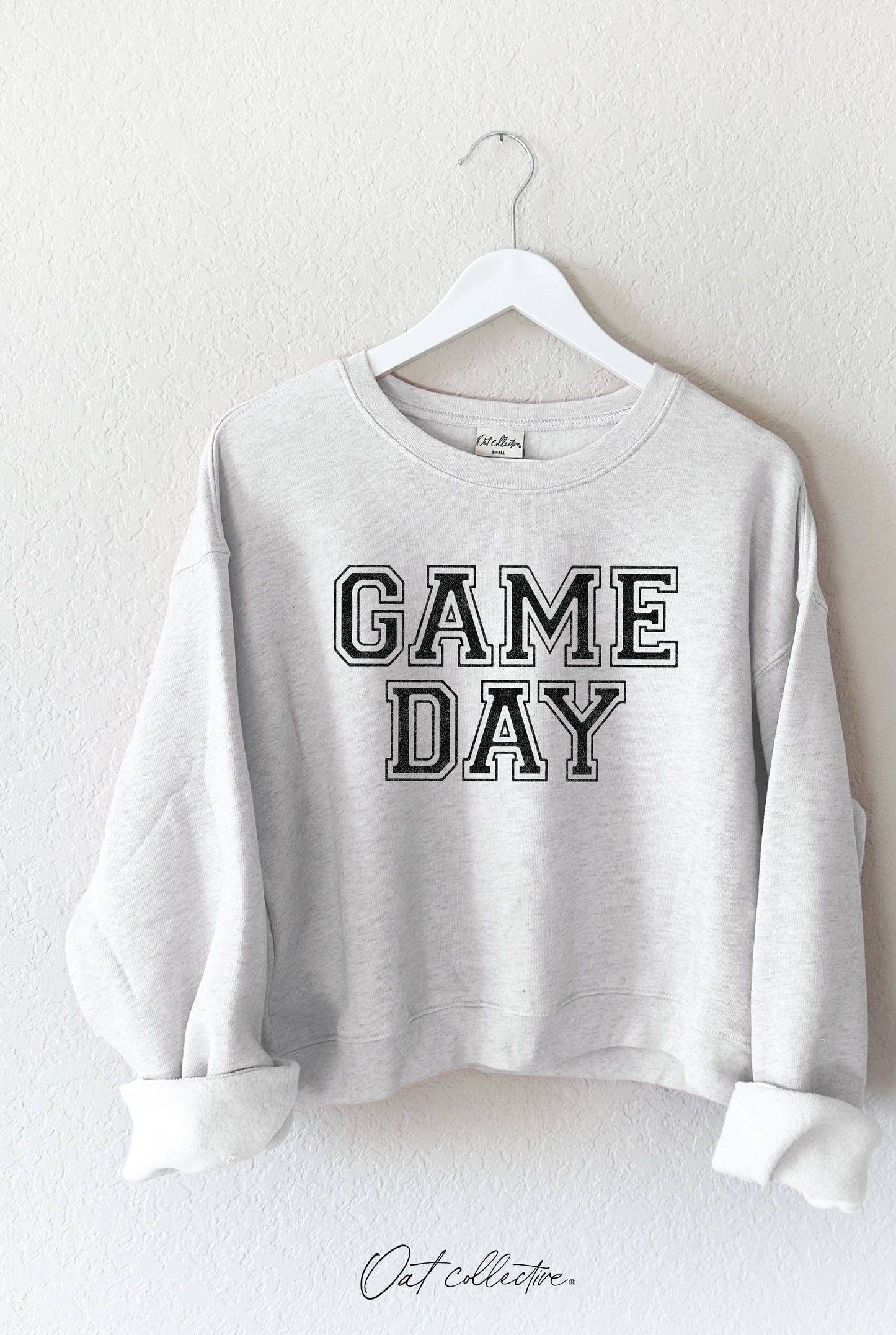 GAME DAY Mid Graphic Sweatshirt : HEATHER MIDNIGHT / S