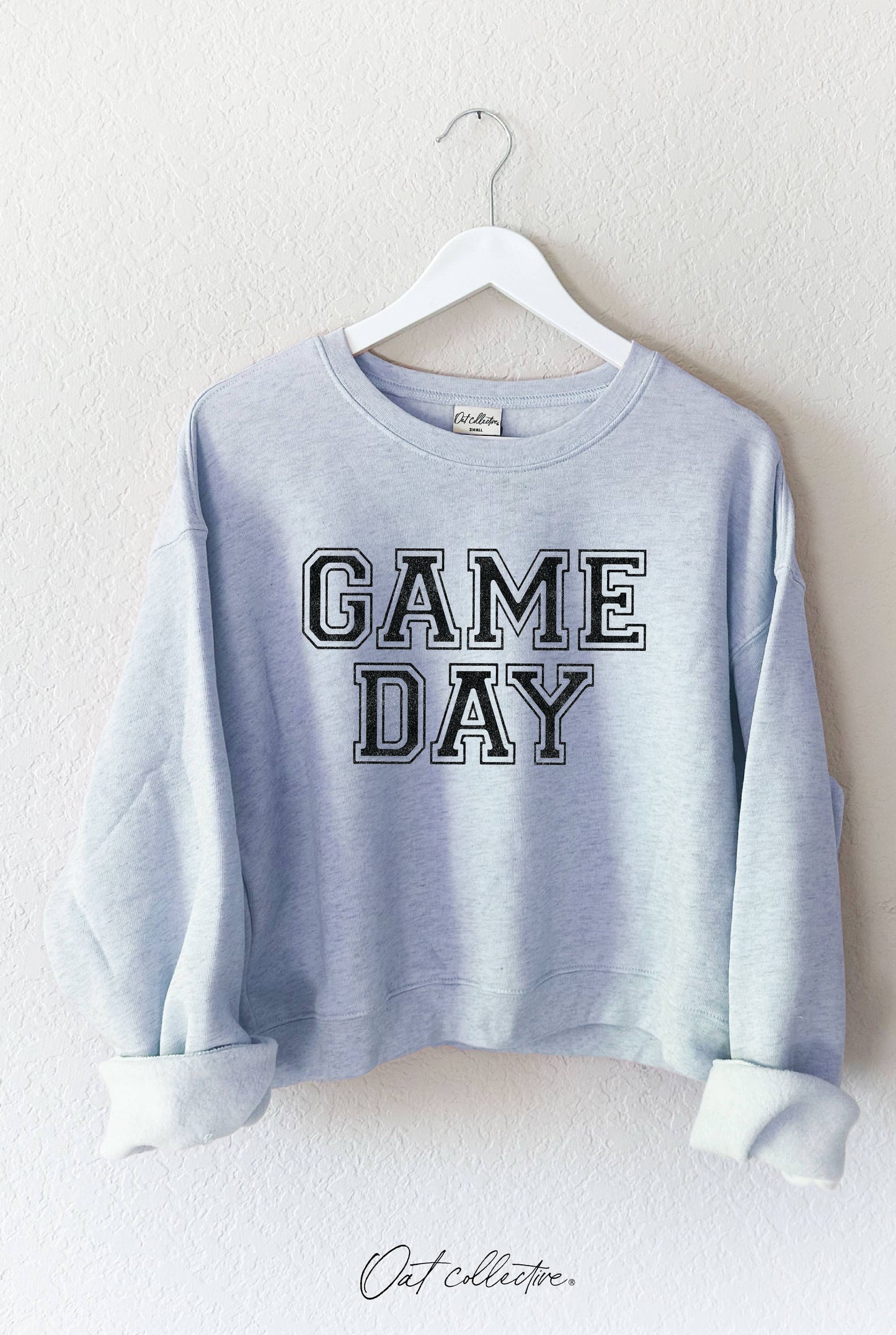 GAME DAY Mid Graphic Sweatshirt : HEATHER MIDNIGHT / S