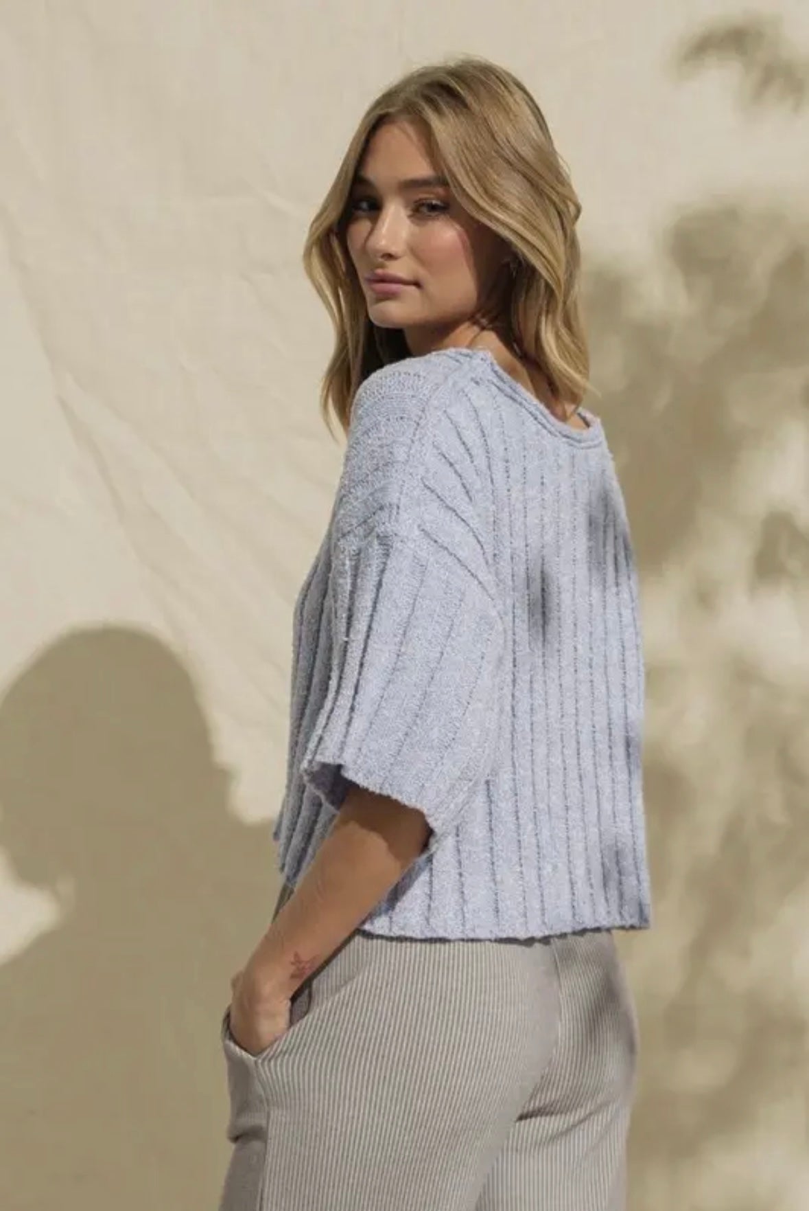Way Away Lavender Sweater
