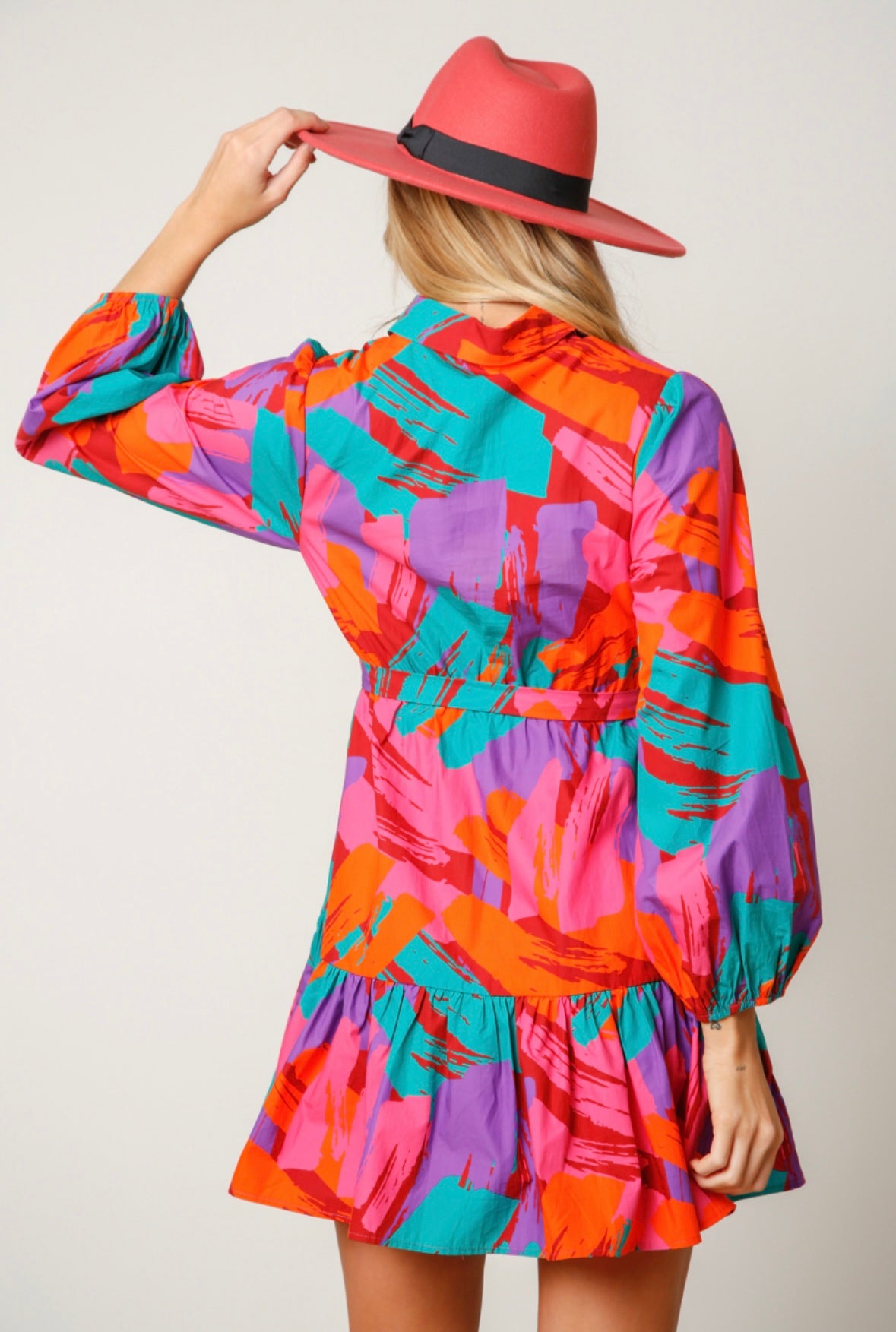 Right About You • Pops of Color Dress