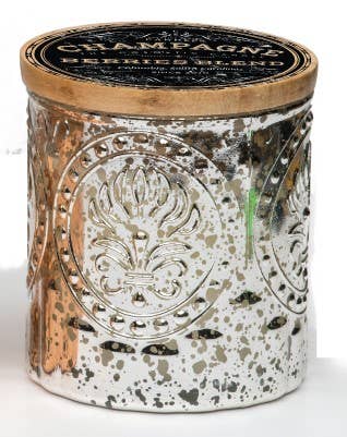 Petite Champagne Series | 2-in-1 Soy Lotion Candles: Champagne Reserve (Gold)