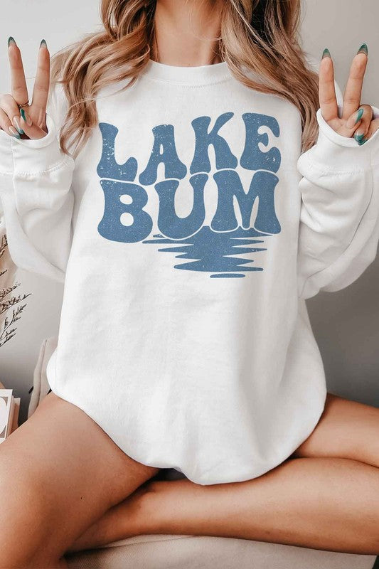 LAKE BUM OVERSIZED SWEATSHIRT