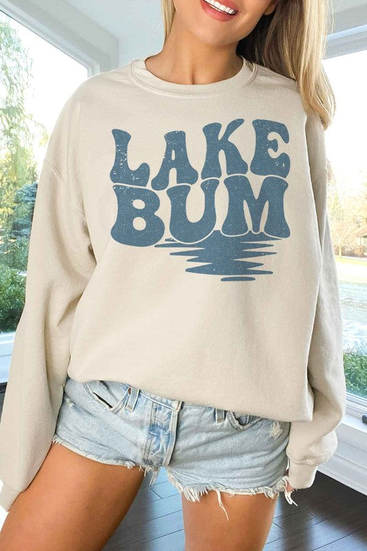 LAKE BUM OVERSIZED SWEATSHIRT